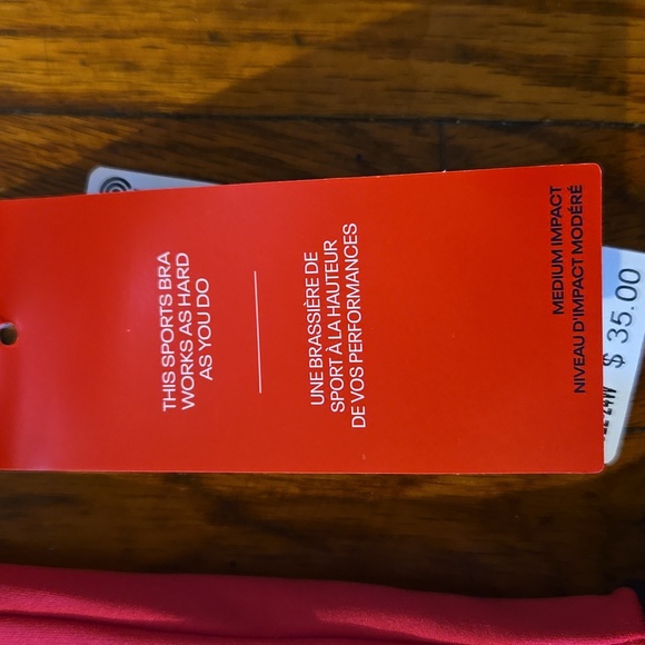 Reebok Sports Bra in Plus Size 3XL - Picture 3 of 5